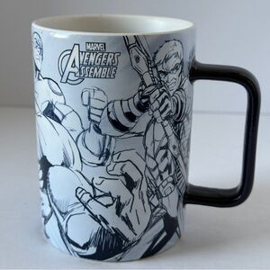 Marvel Avengers Assemble Sketch Ceramic Coffee Mug